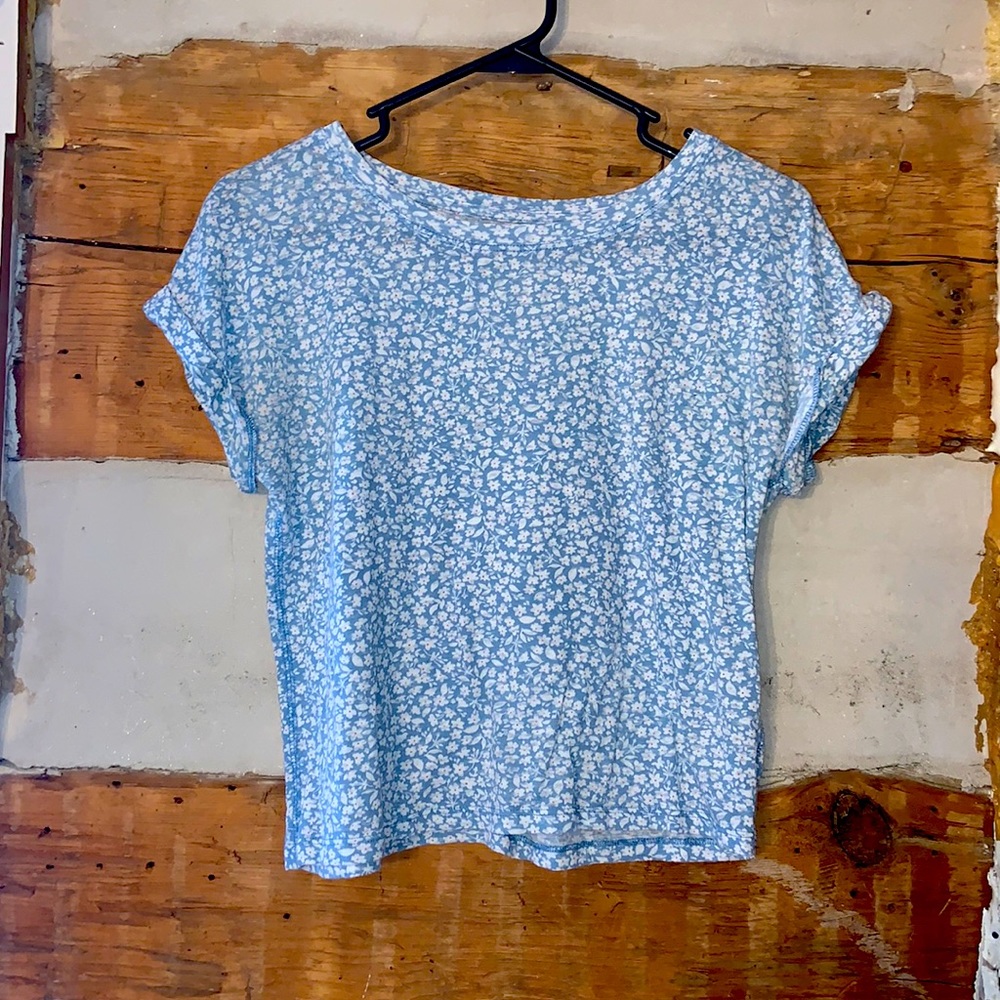 Floral crop top